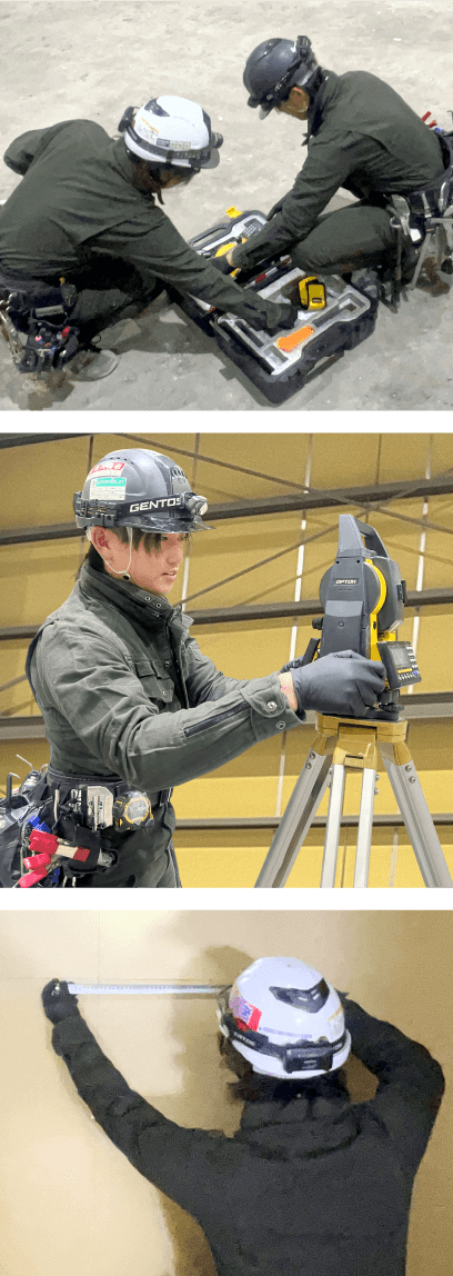 建築墨出しの仕事について